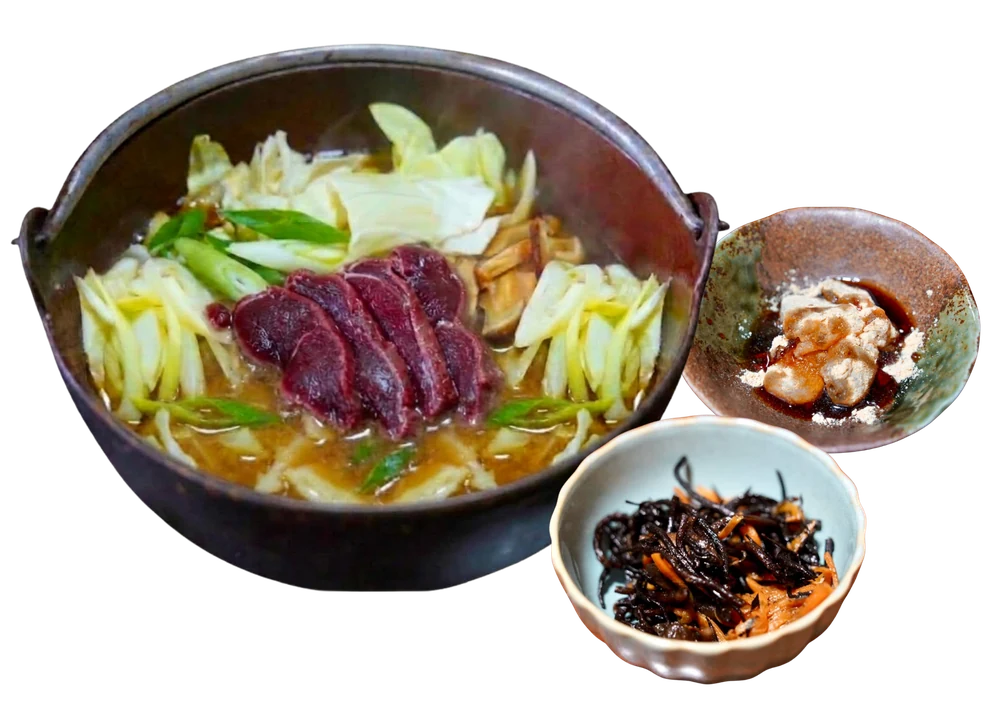 鹿ほうとう ジビエ