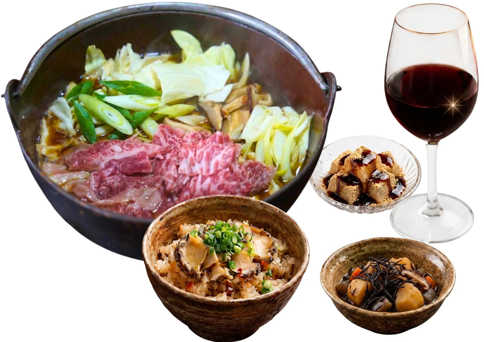 肉入りほうとう ワインビーフ プレミアム